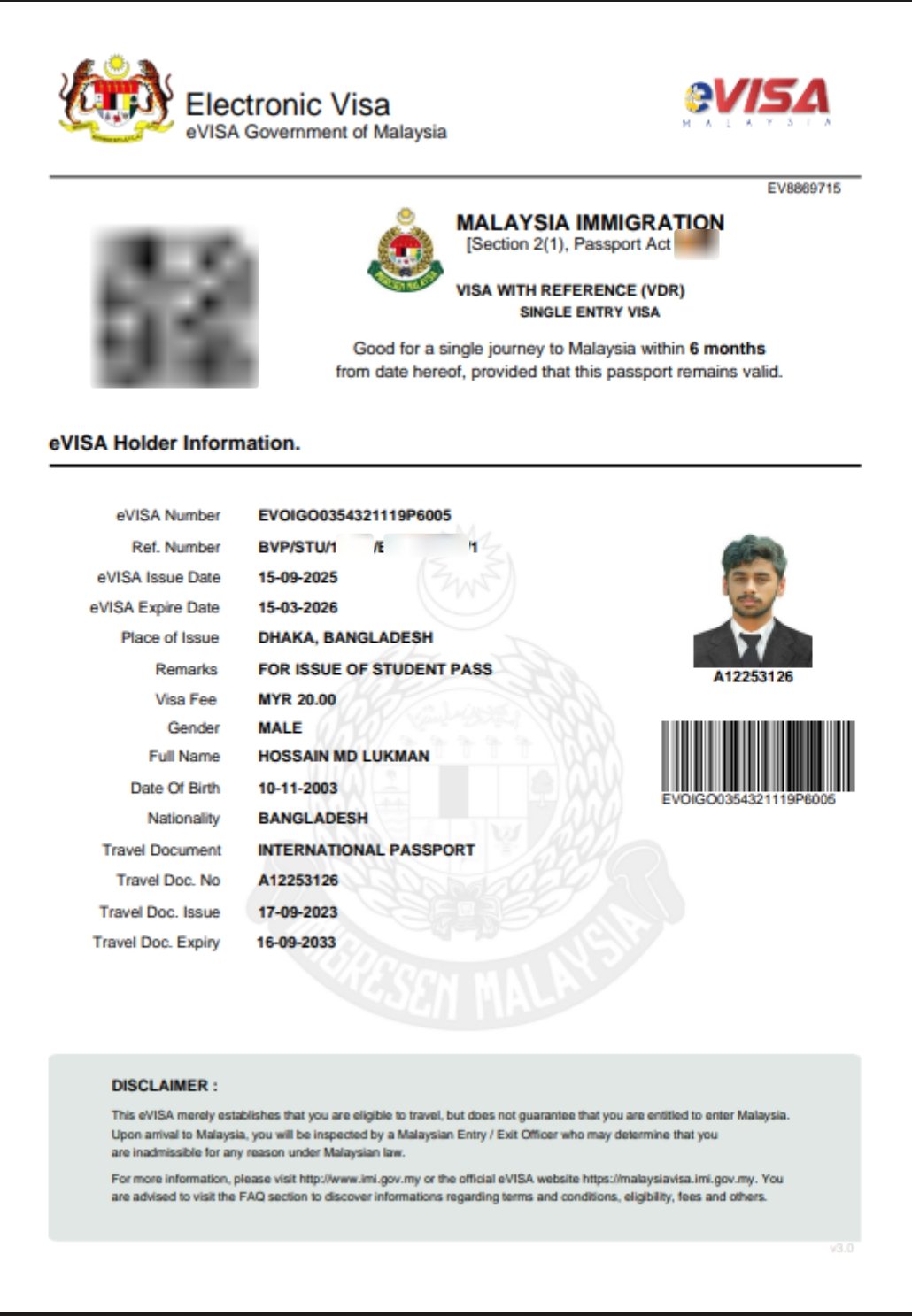 Lukman Hossain success story